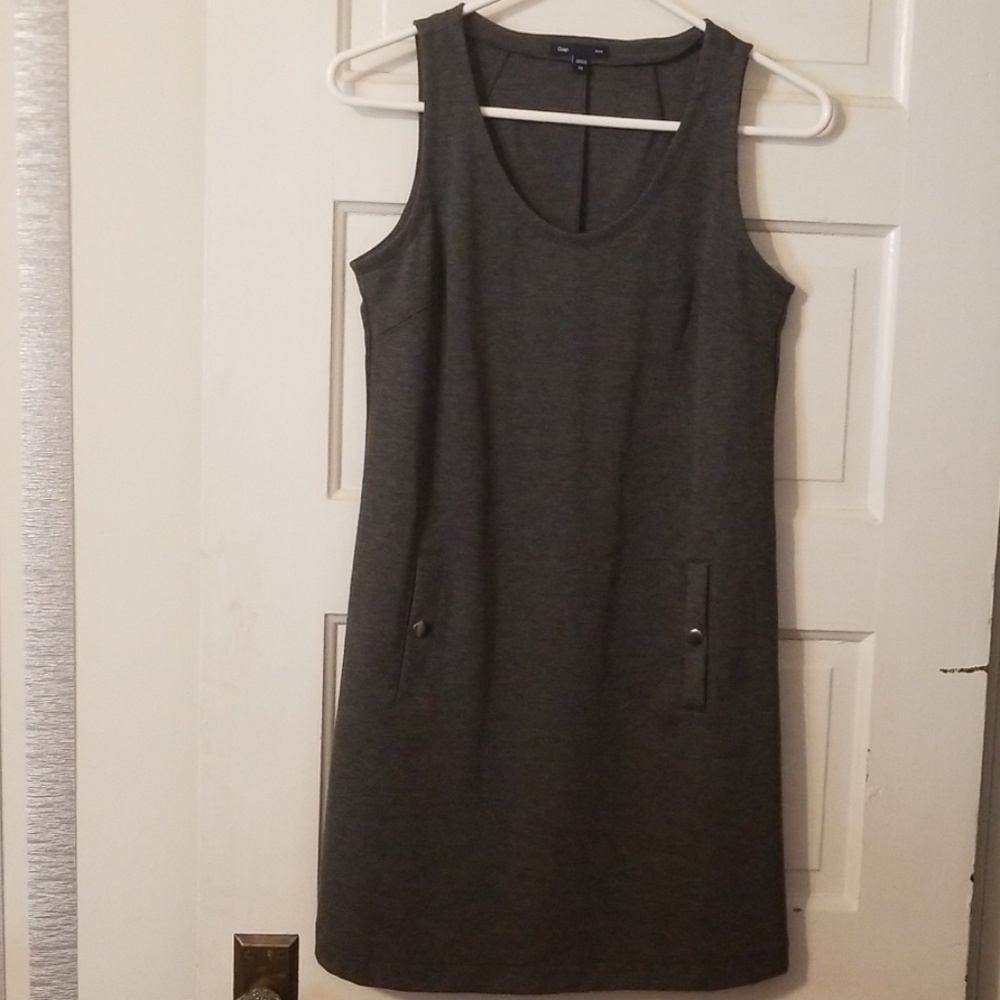 Gray Gap Business Casual Dress